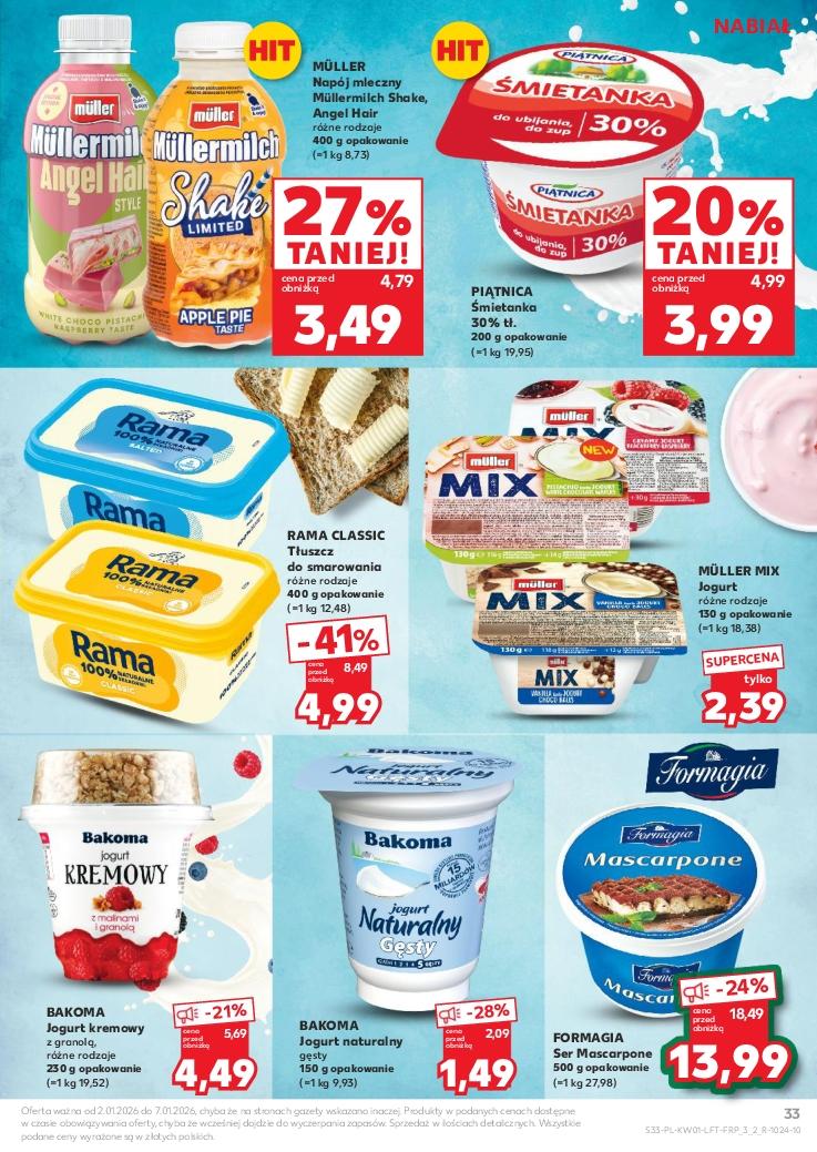 Gazetka promocyjna Kaufland do 07/01/2026 str.33