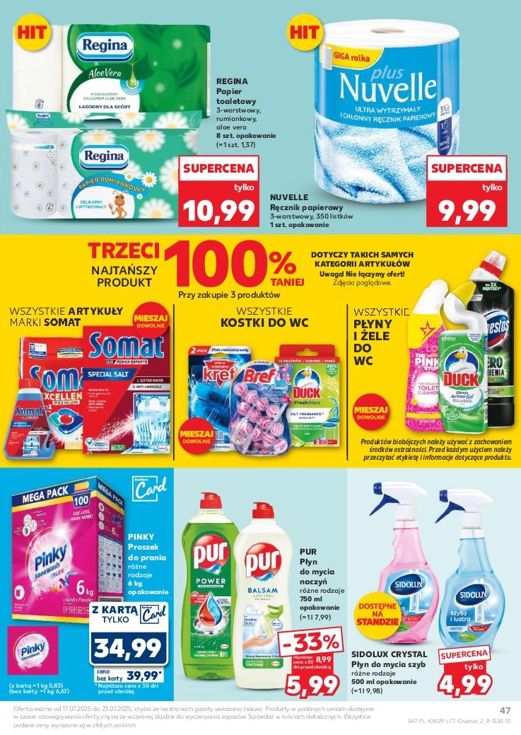 Gazetka promocyjna Kaufland do 23/07/2025 str.47