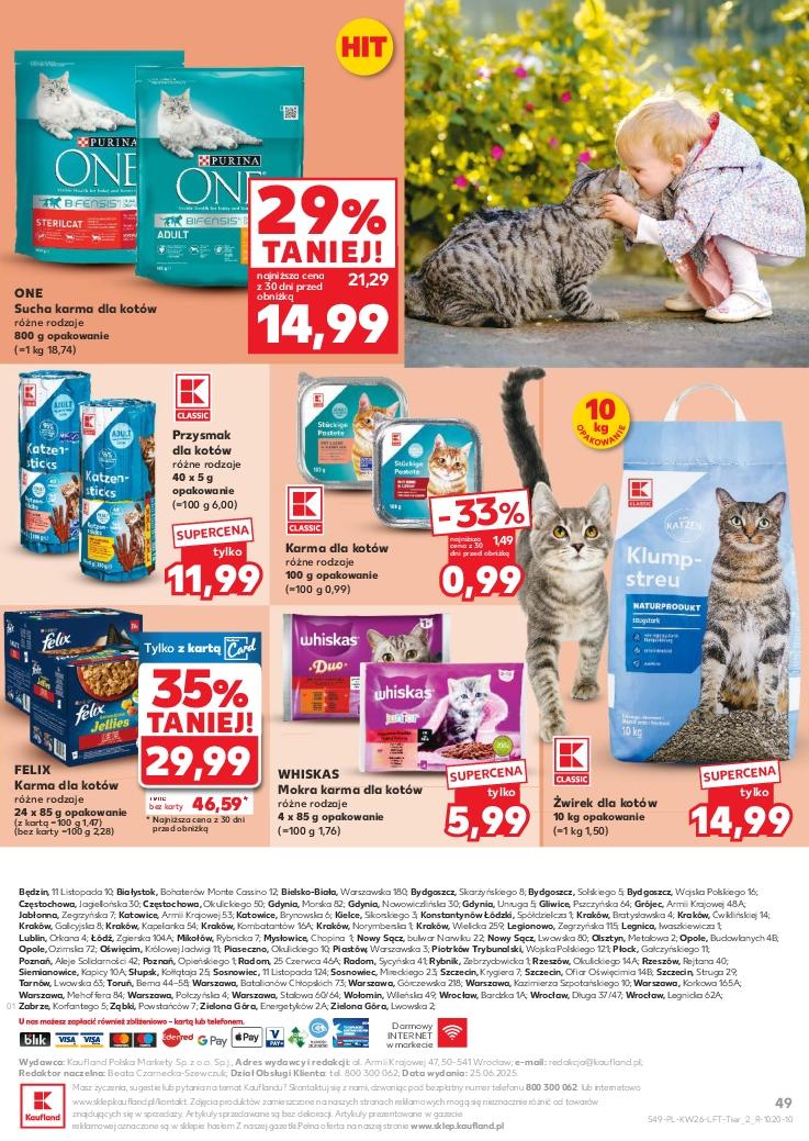 Gazetka promocyjna Kaufland do 02/07/2025 str.49