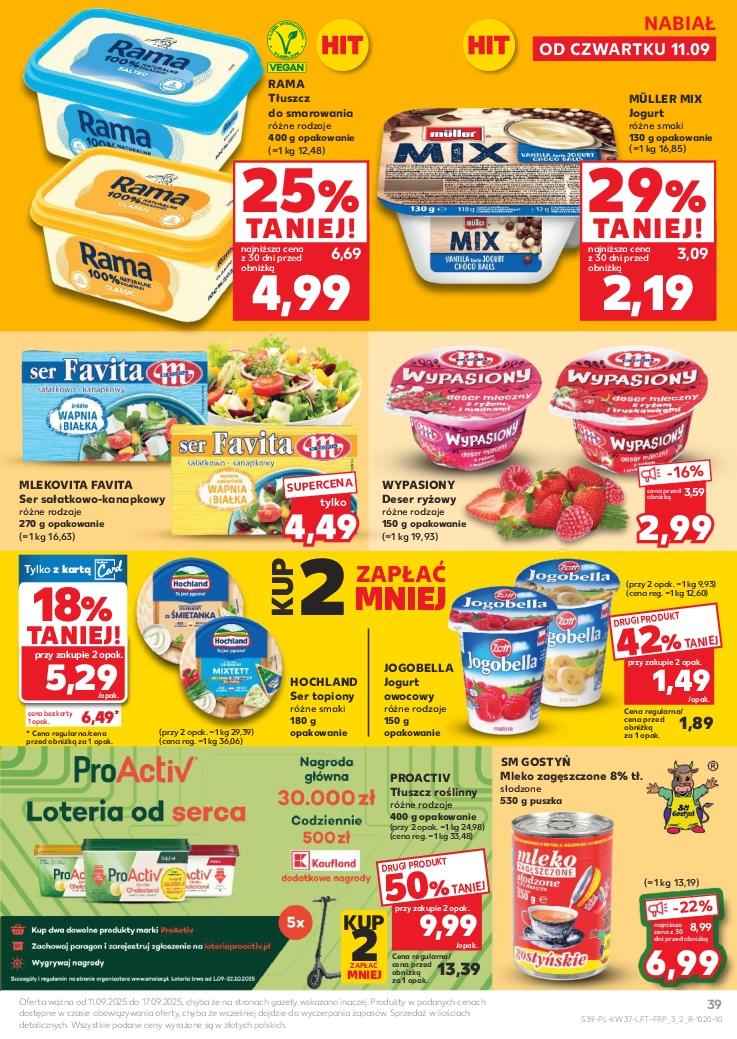 Gazetka promocyjna Kaufland do 17/09/2025 str.39