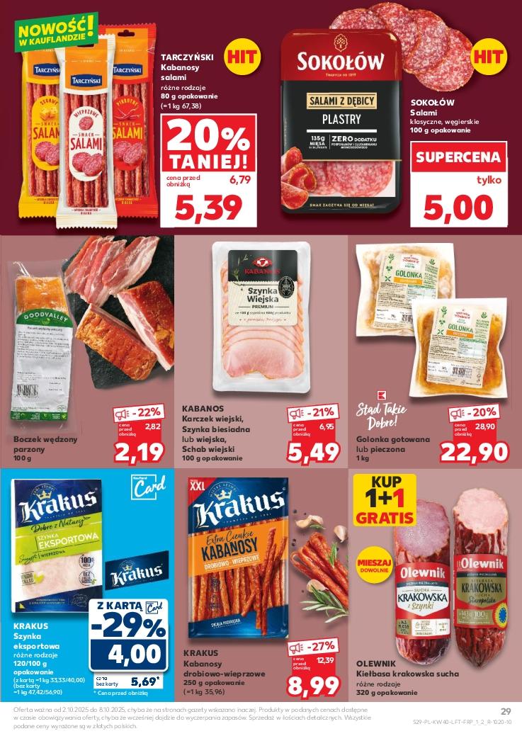 Gazetka promocyjna Kaufland do 08/10/2025 str.29
