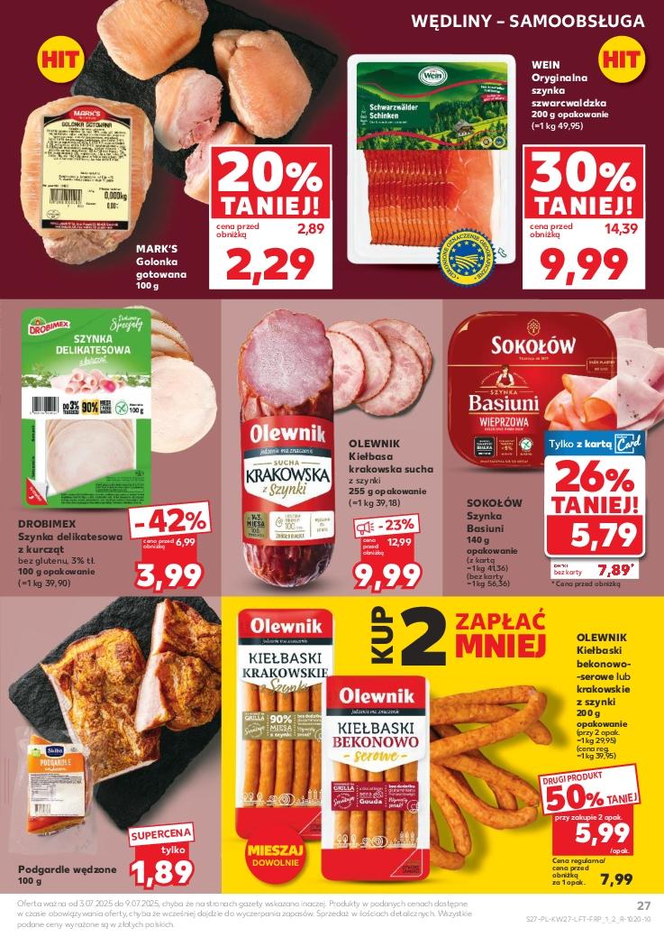 Gazetka promocyjna Kaufland do 09/07/2025 str.27