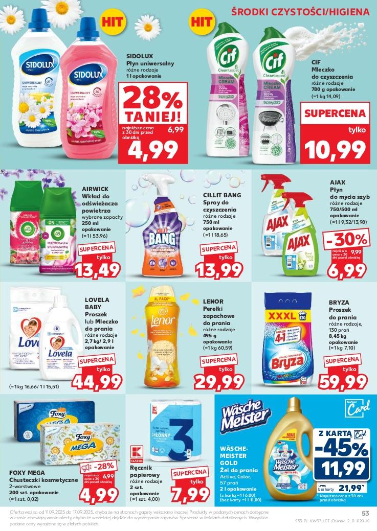Gazetka promocyjna Kaufland do 17/09/2025 str.53