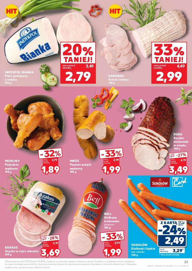 Gazetka promocyjna Kaufland do 08/10/2025 str.23