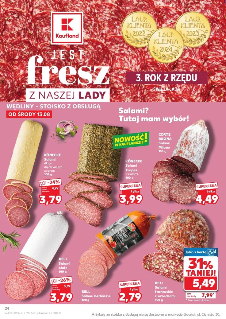 Gazetka promocyjna Kaufland do 20/08/2025 str.24