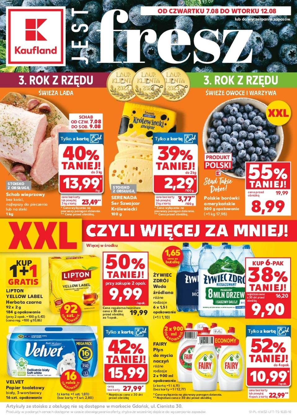 Gazetka promocyjna Kaufland do 12/08/2025 str.1