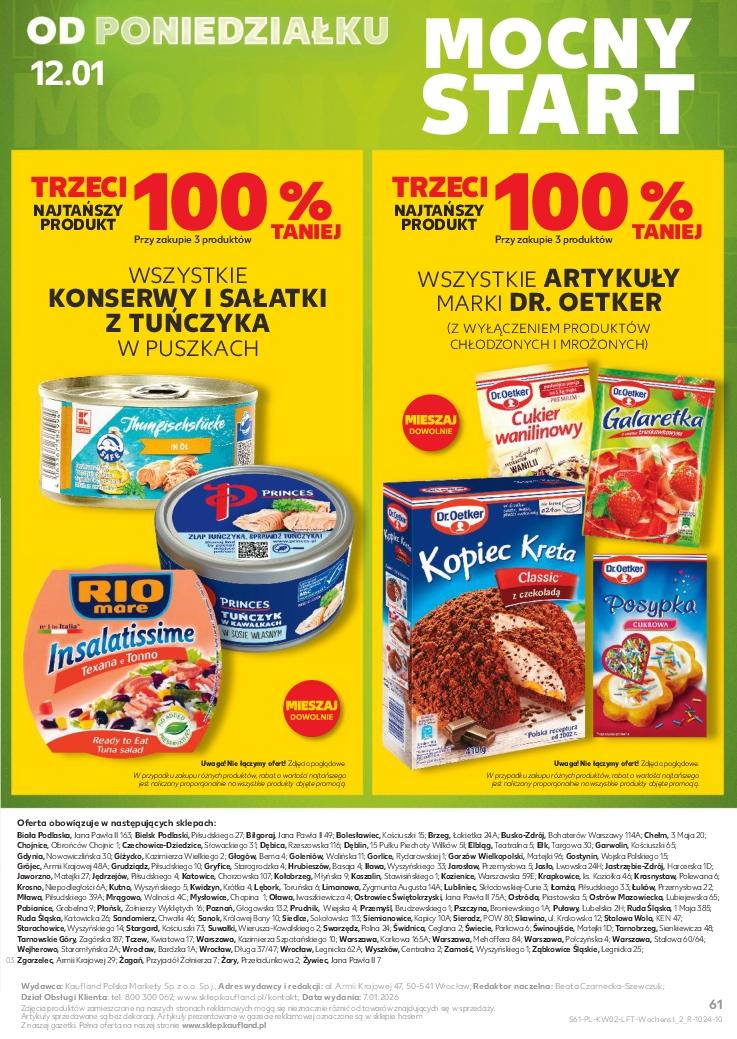Gazetka promocyjna Kaufland do 14/01/2026 str.63