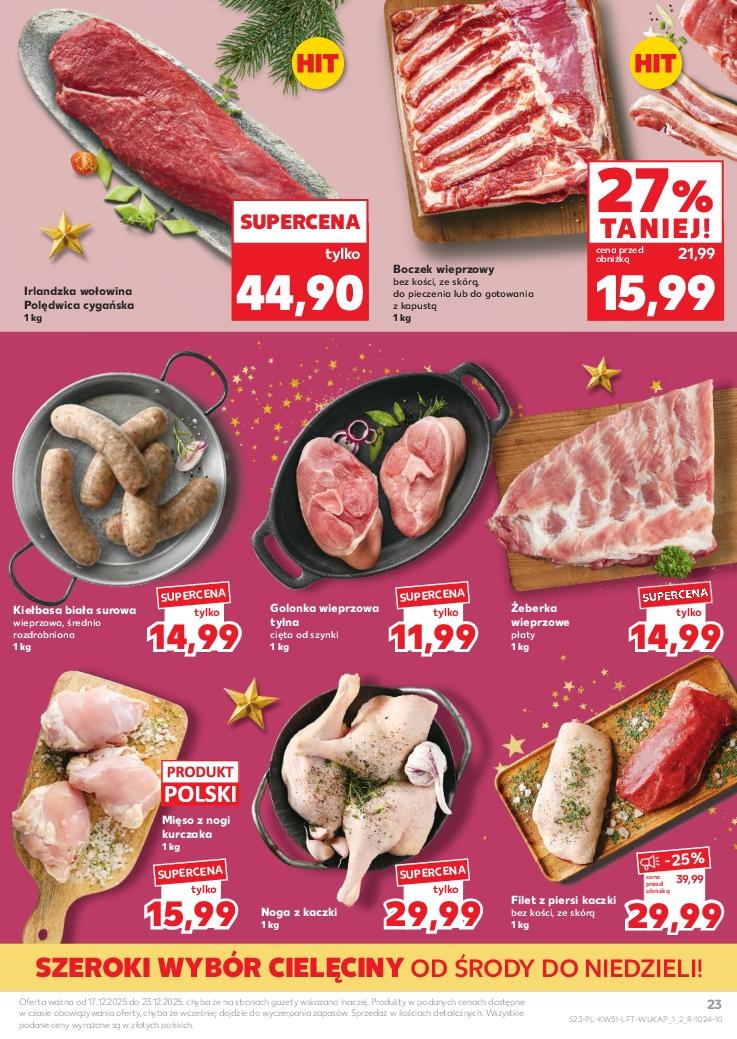 Gazetka promocyjna Kaufland do 23/12/2025 str.23