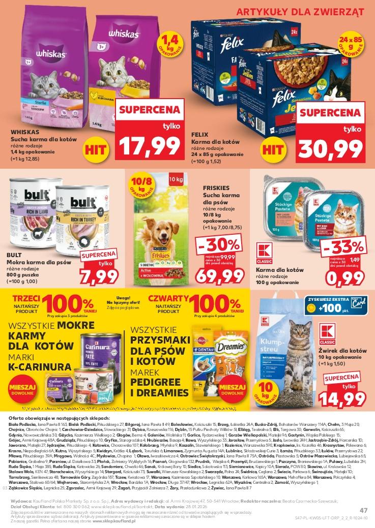 Gazetka promocyjna Kaufland do 04/02/2026 str.47