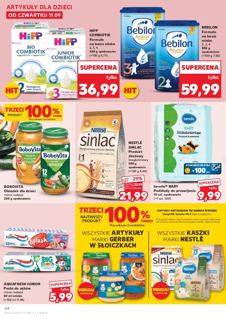 Gazetka promocyjna Kaufland do 17/09/2025 str.54