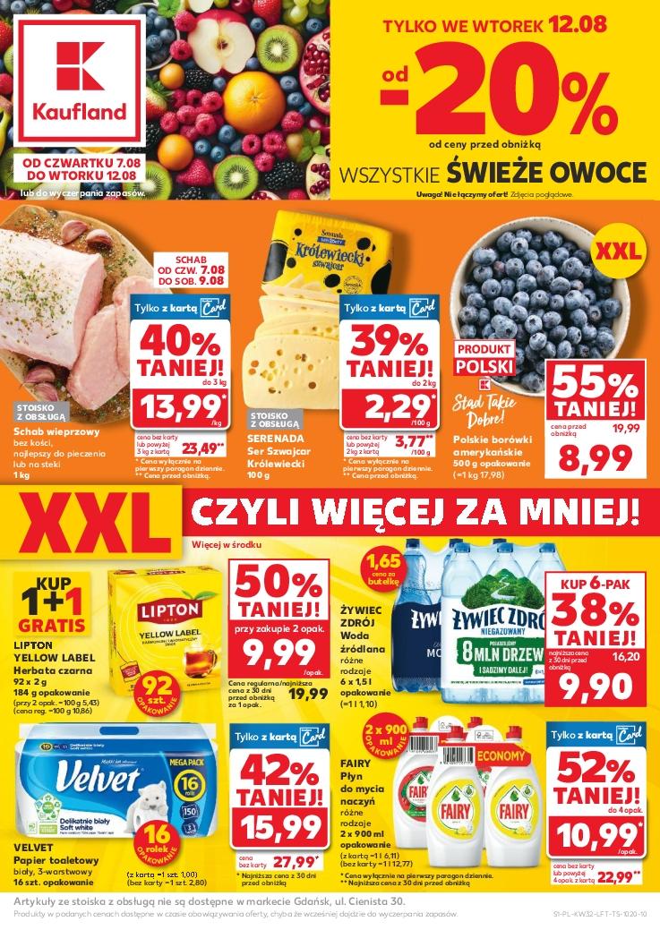 Gazetka promocyjna Kaufland do 12/08/2025 str.1