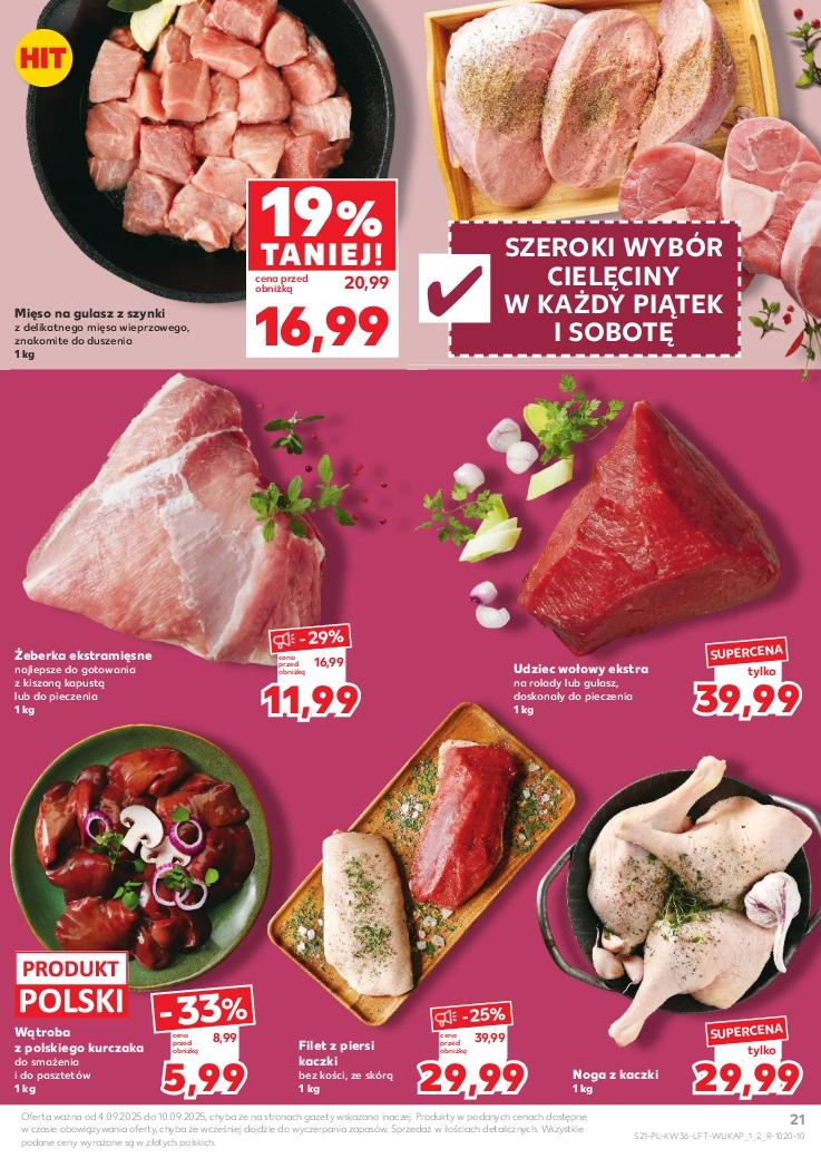 Gazetka promocyjna Kaufland do 10/09/2025 str.21