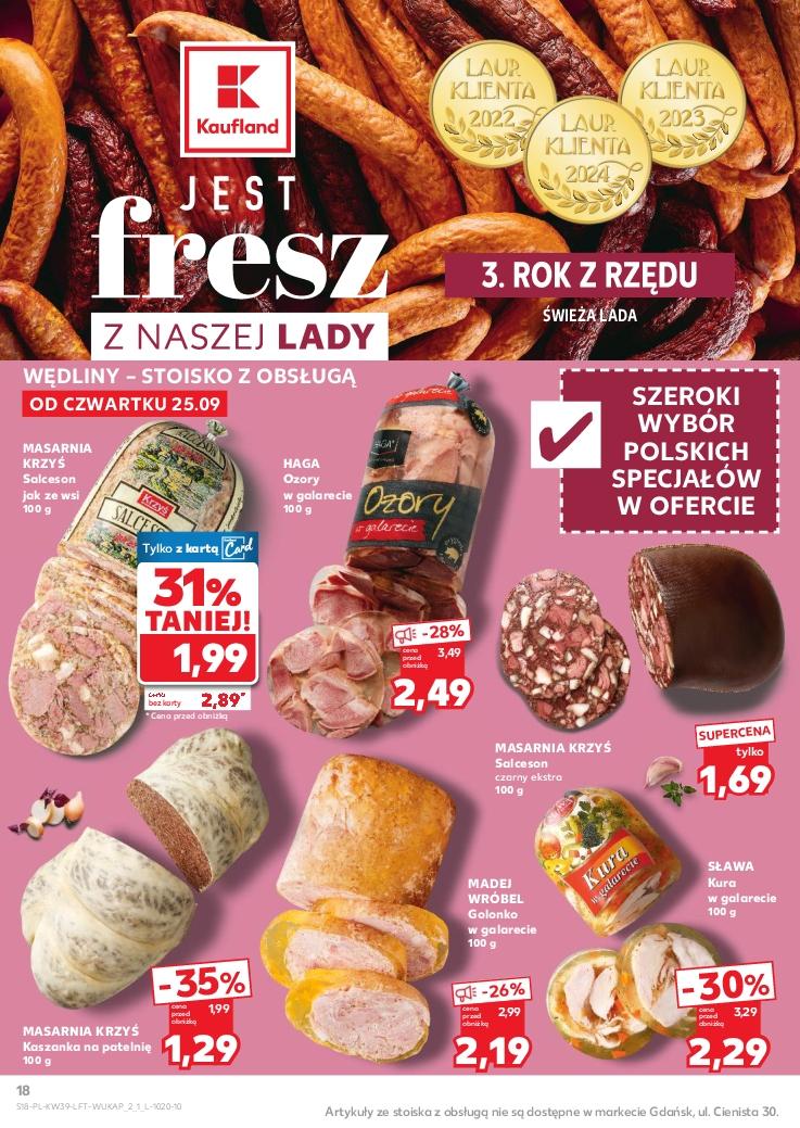 Gazetka promocyjna Kaufland do 01/10/2025 str.18