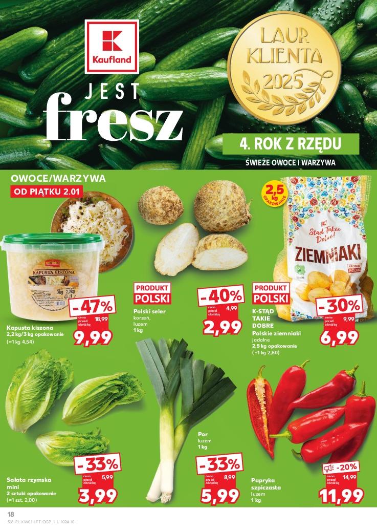 Gazetka promocyjna Kaufland do 07/01/2026 str.18