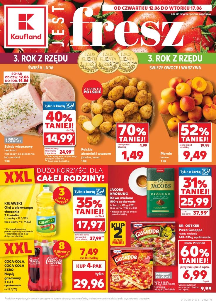 Gazetka promocyjna Kaufland do 17/06/2025 str.1