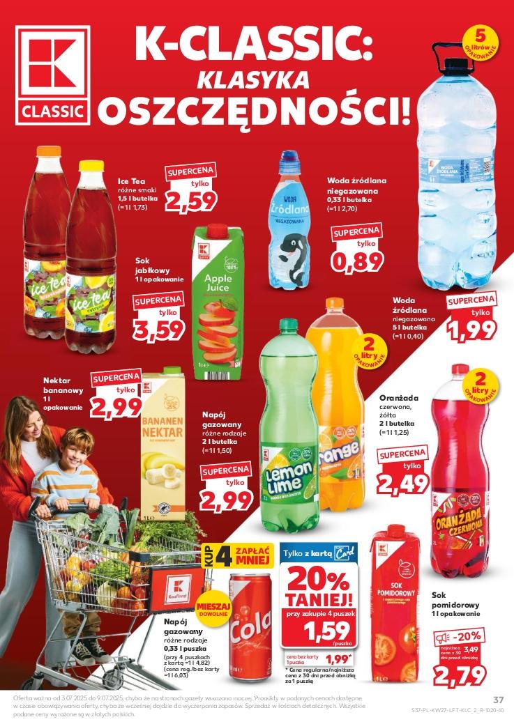 Gazetka promocyjna Kaufland do 09/07/2025 str.37