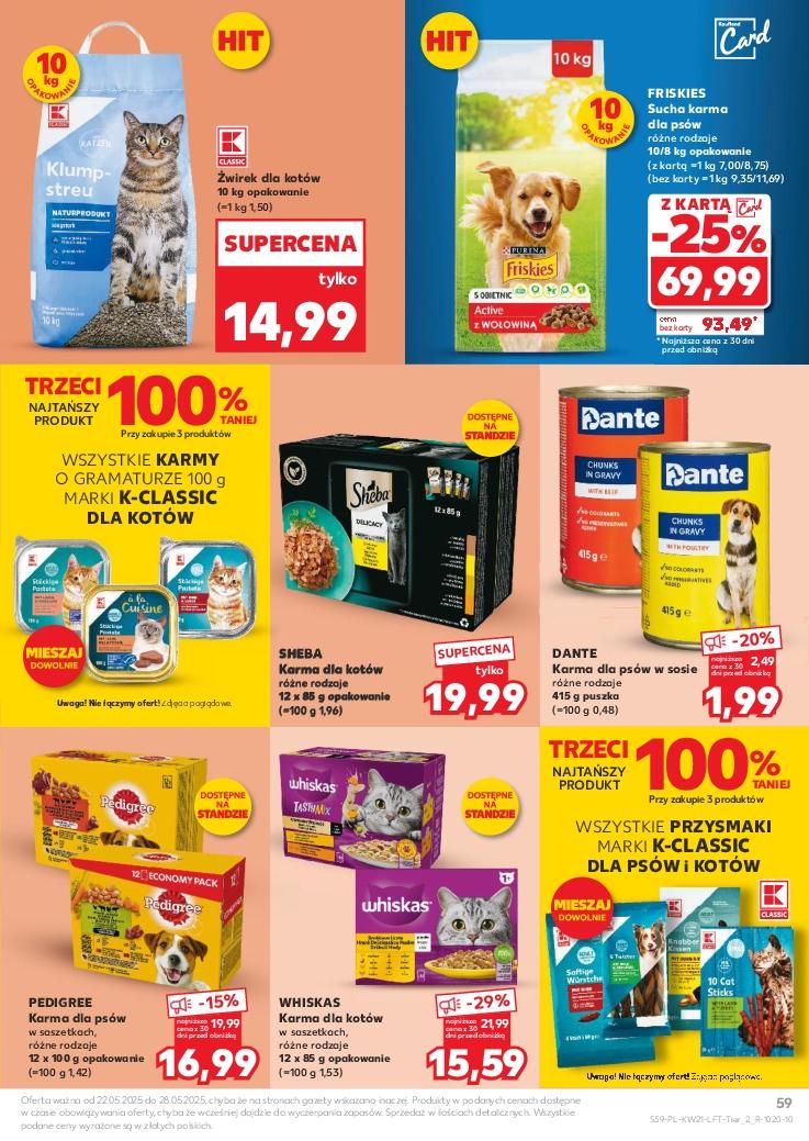 Gazetka promocyjna Kaufland do 28/05/2025 str.59