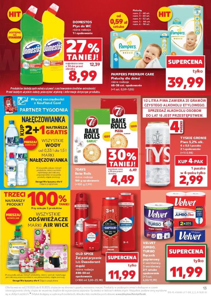 Gazetka promocyjna Kaufland do 08/10/2025 str.13