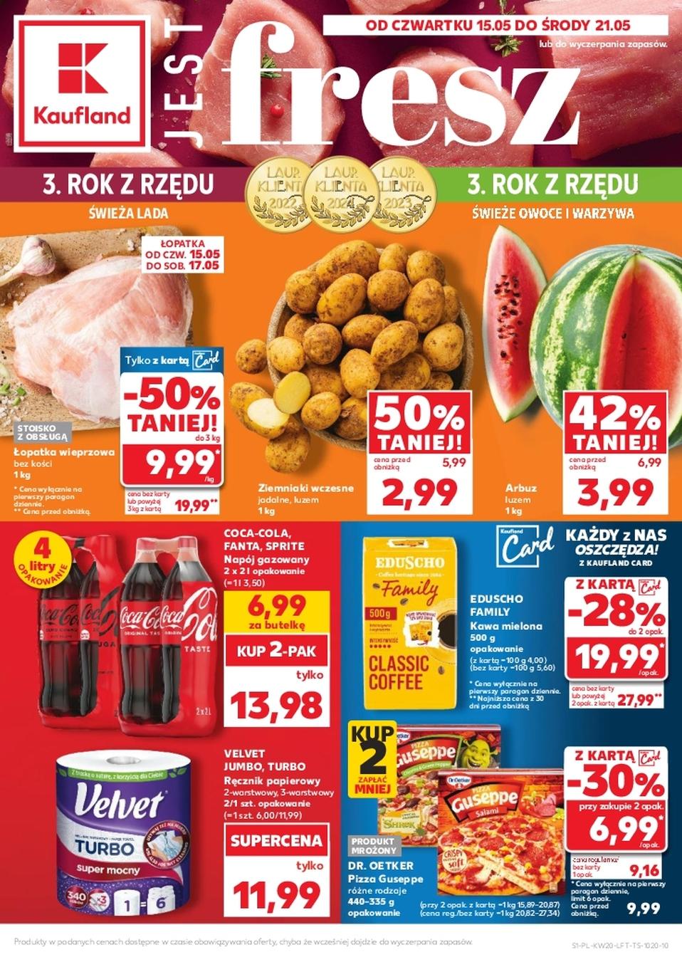 Gazetka promocyjna Kaufland do 21/05/2025 str.1