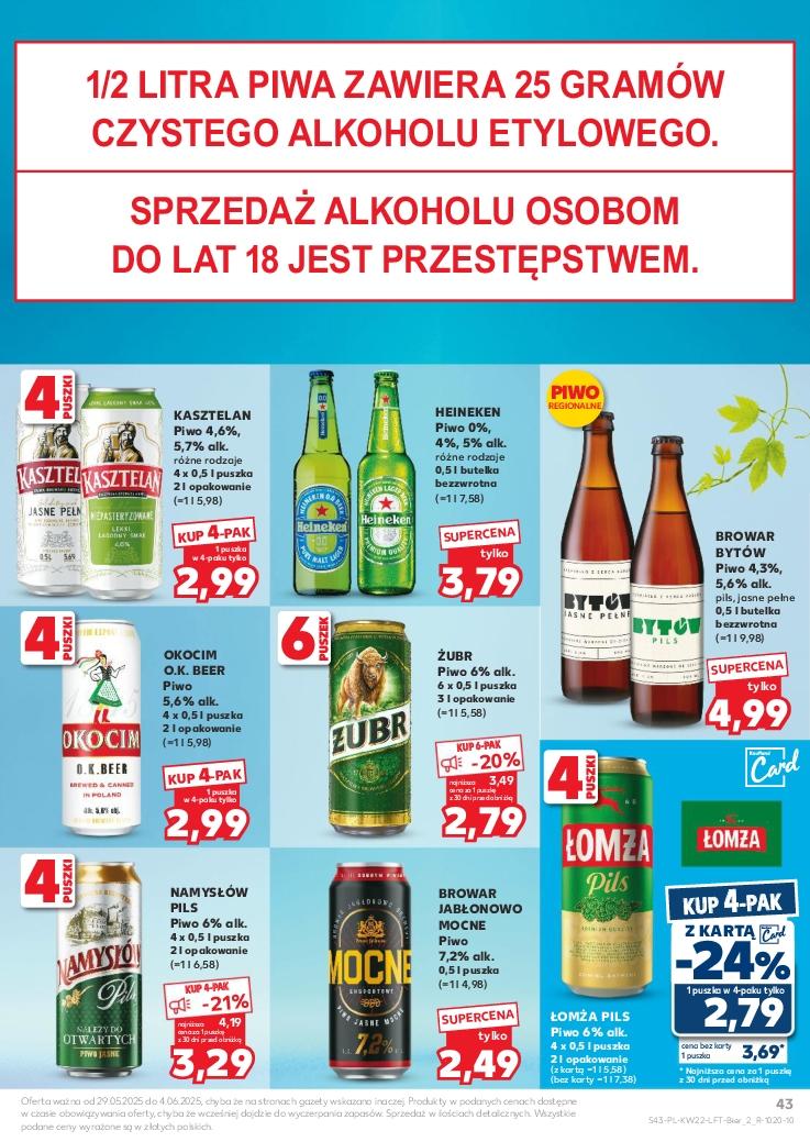 Gazetka promocyjna Kaufland do 04/06/2025 str.43