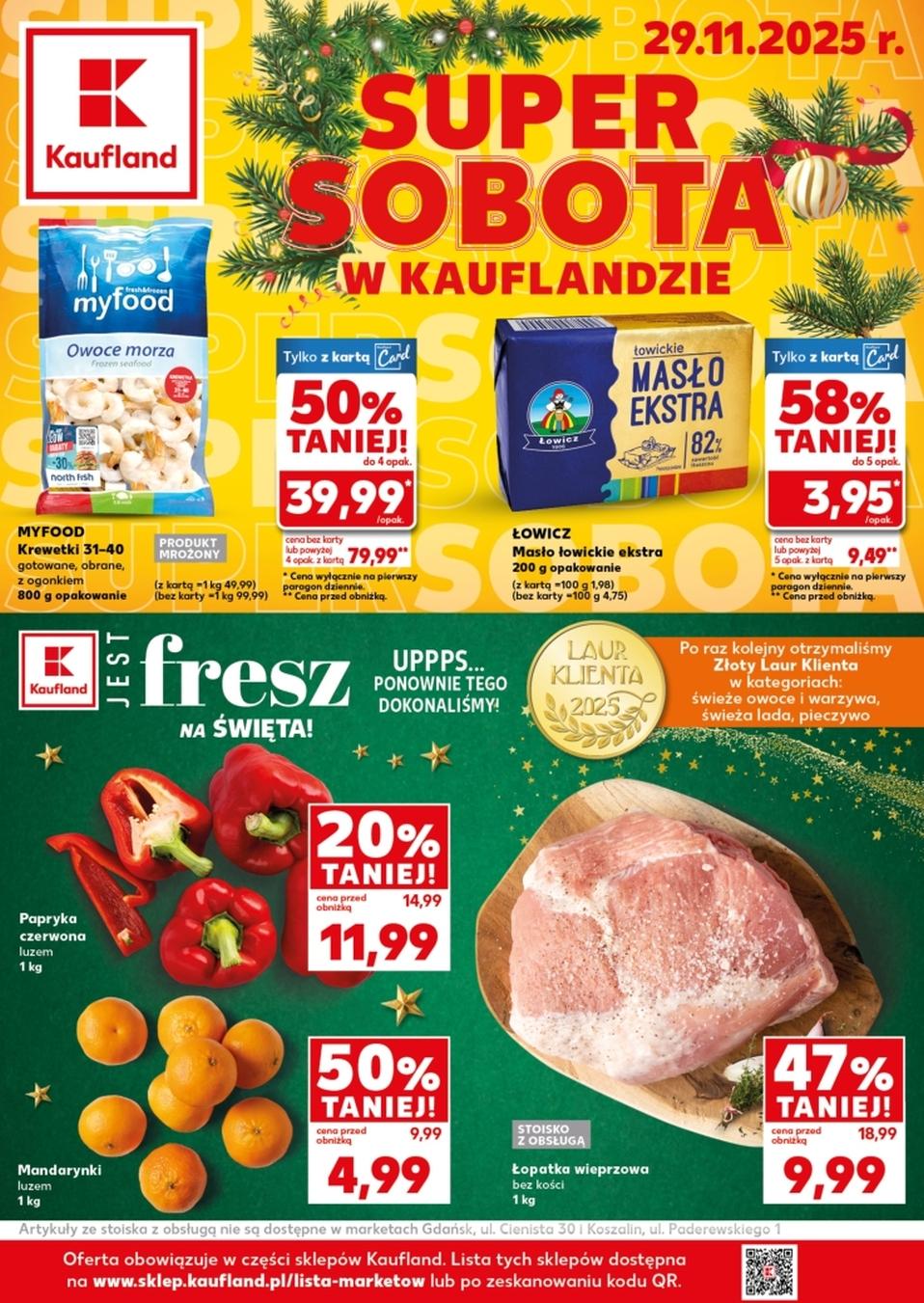 Gazetka promocyjna Kaufland do 29/11/2025 str.1