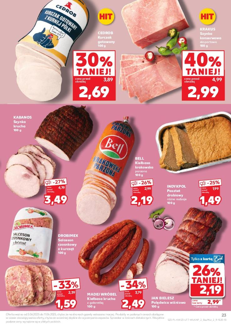 Gazetka promocyjna Kaufland do 11/06/2025 str.23