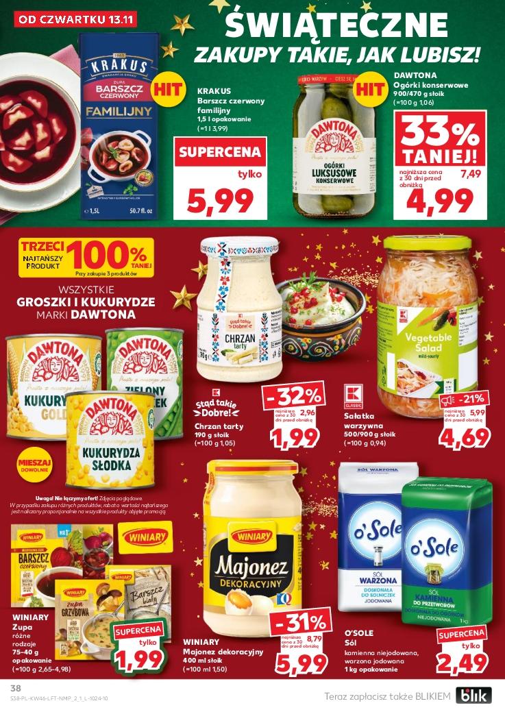 Gazetka promocyjna Kaufland do 19/11/2025 str.38