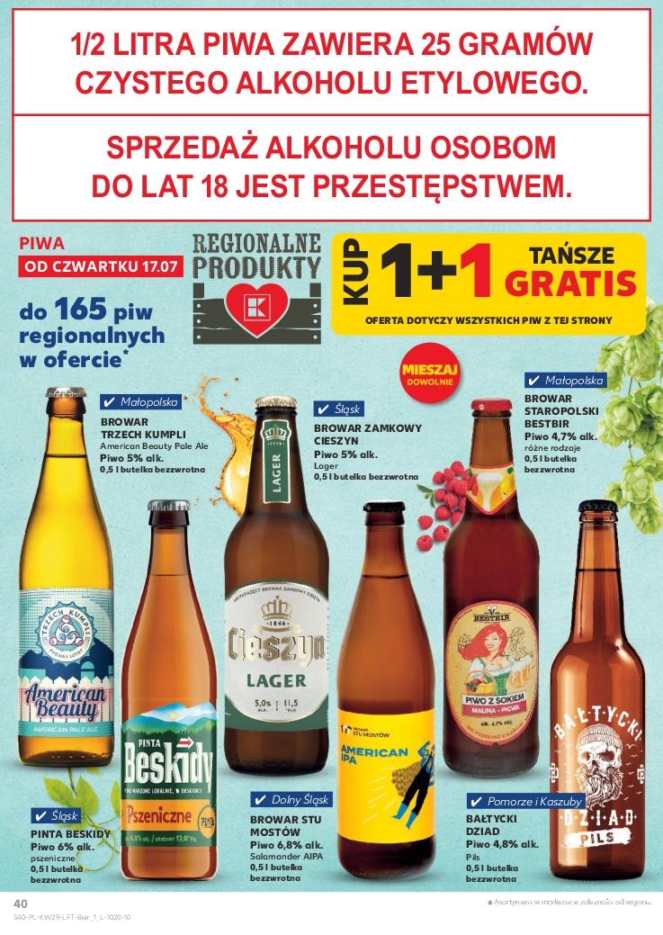 Gazetka promocyjna Kaufland do 23/07/2025 str.40