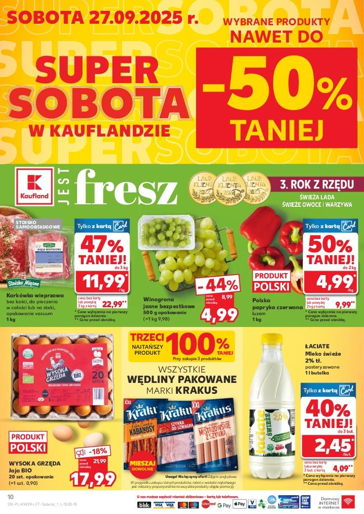 Gazetka promocyjna Kaufland do 01/10/2025 str.10