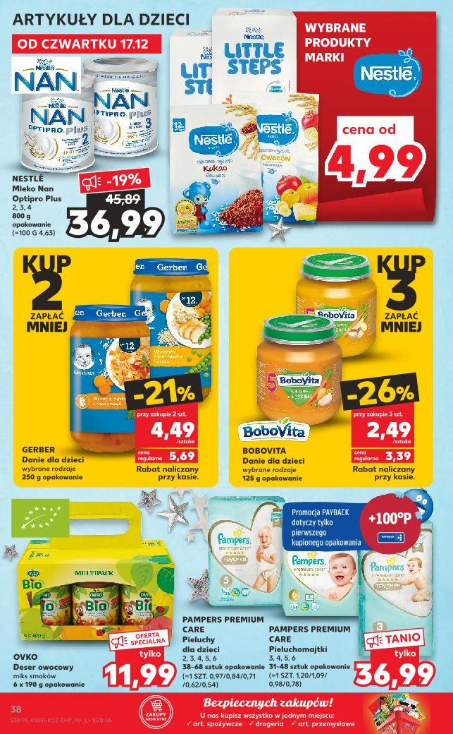 Gazetka promocyjna Kaufland do 20/12/2020 str.38