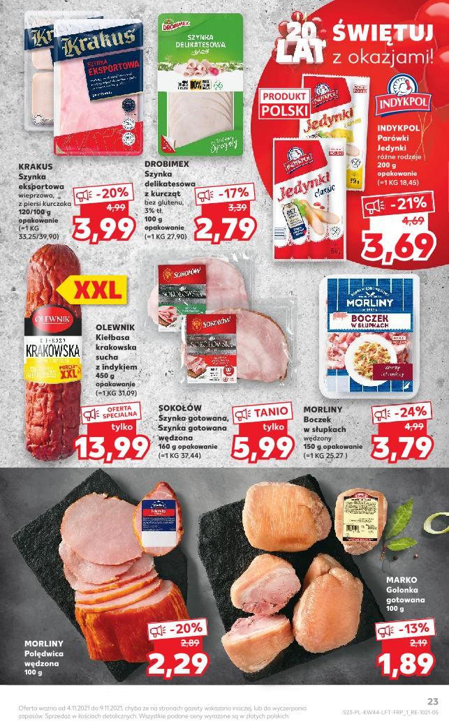 Gazetka promocyjna Kaufland do 09/11/2021 str.23