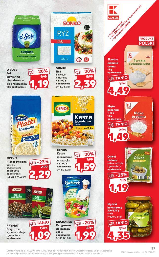 Gazetka promocyjna Kaufland do 04/11/2020 str.27