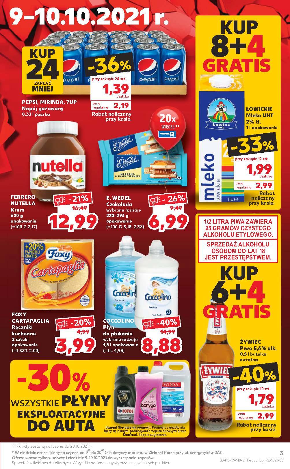 Gazetka promocyjna Kaufland do 13/10/2021 str.3