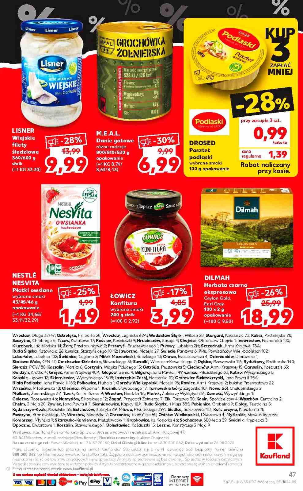 Gazetka promocyjna Kaufland do 02/09/2020 str.47