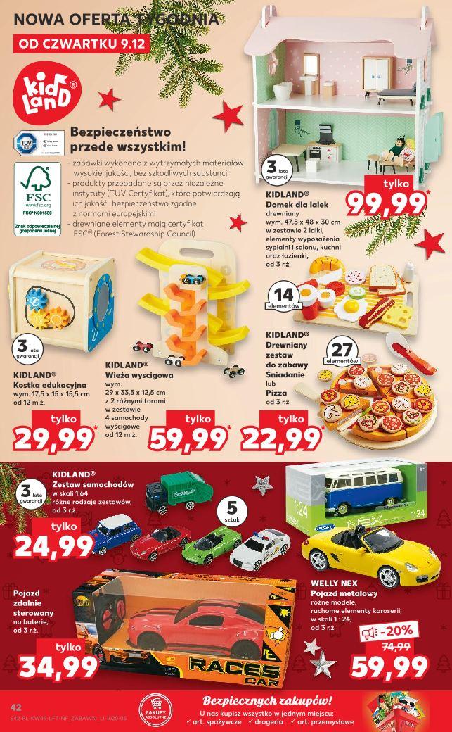 Gazetka promocyjna Kaufland do 15/12/2021 str.42