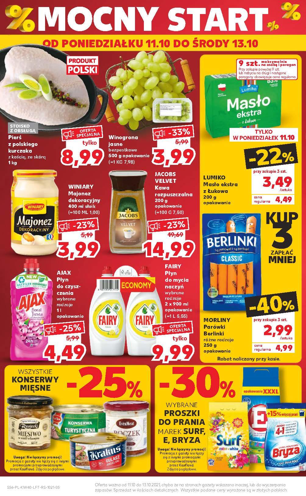 Gazetka promocyjna Kaufland do 13/10/2021 str.56