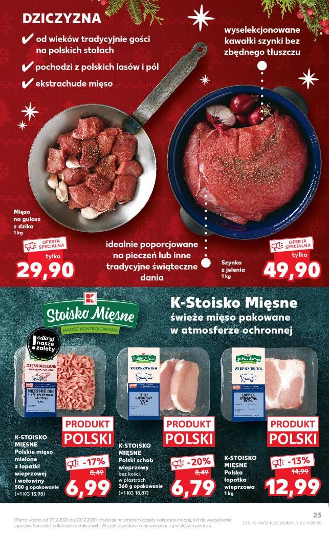 Gazetka promocyjna Kaufland do 20/12/2020 str.23