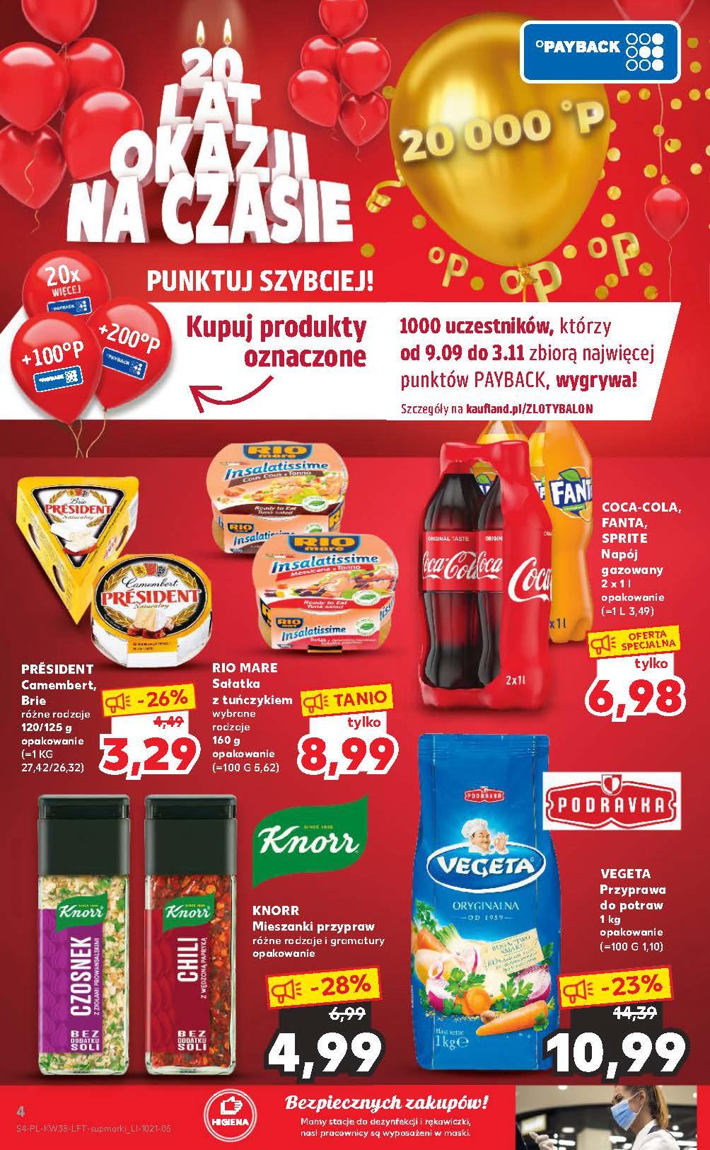 Gazetka promocyjna Kaufland do 29/09/2021 str.4