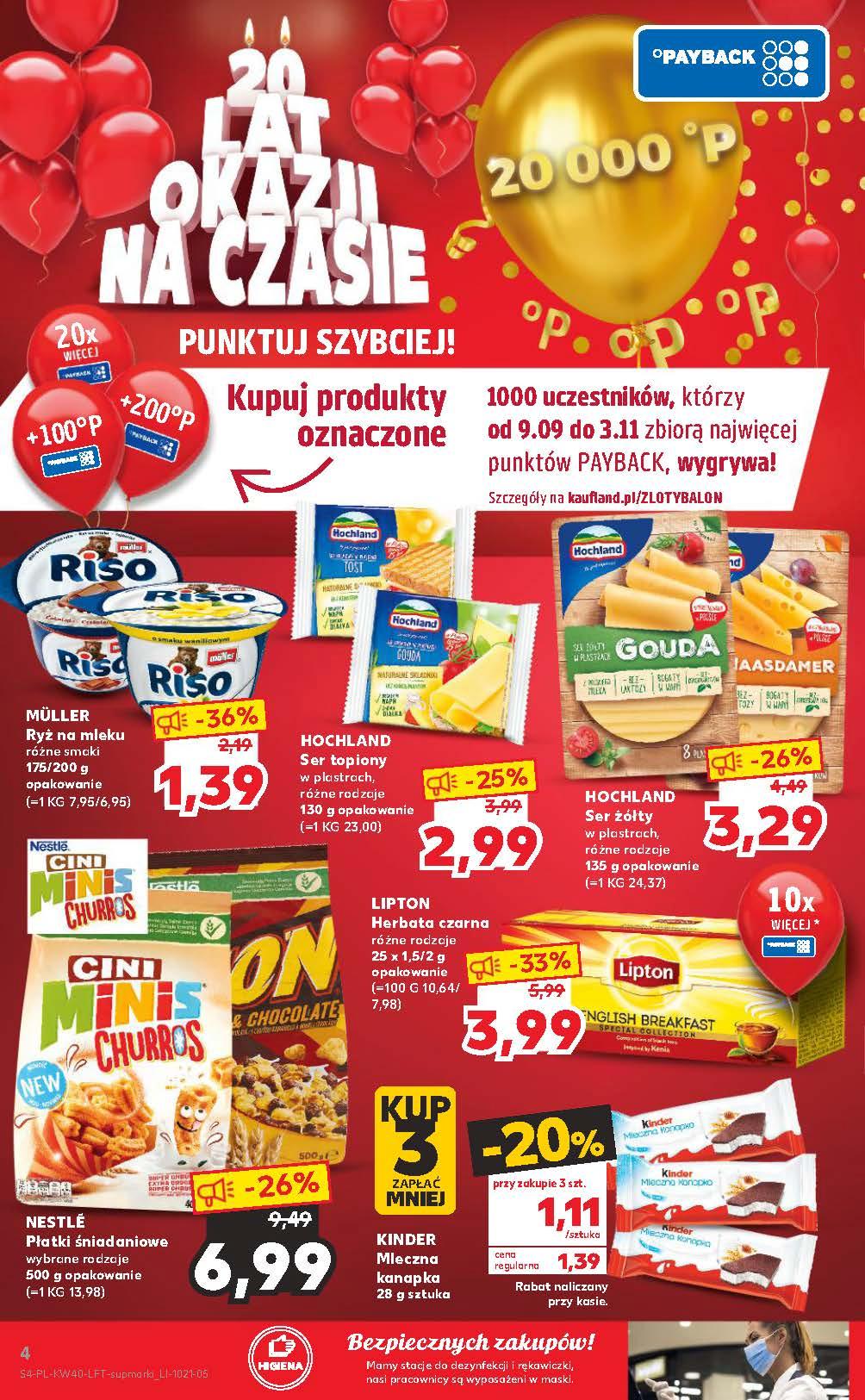 Gazetka promocyjna Kaufland do 13/10/2021 str.4