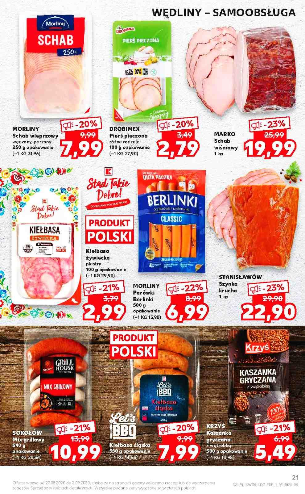 Gazetka promocyjna Kaufland do 02/09/2020 str.21