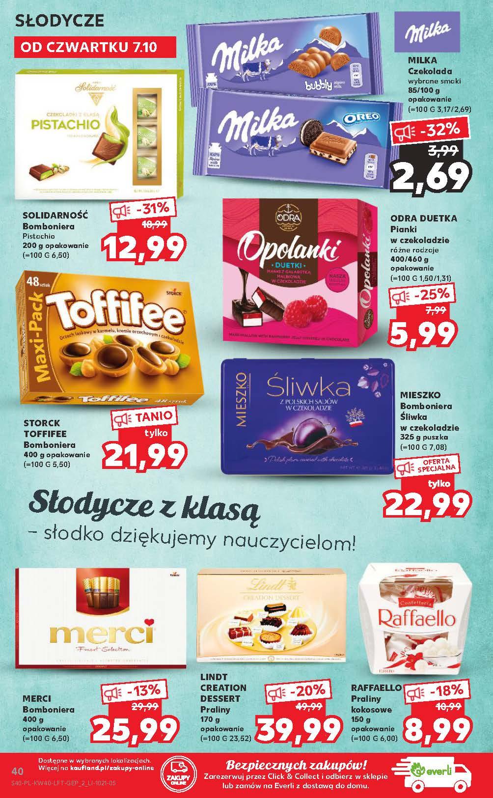 Gazetka promocyjna Kaufland do 13/10/2021 str.40