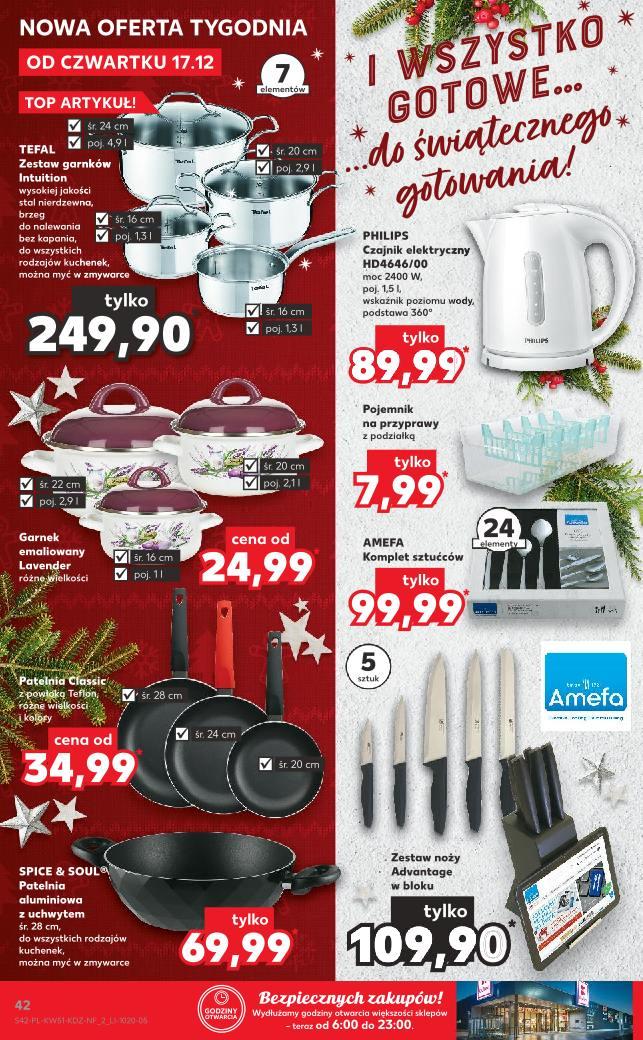 Gazetka promocyjna Kaufland do 20/12/2020 str.42