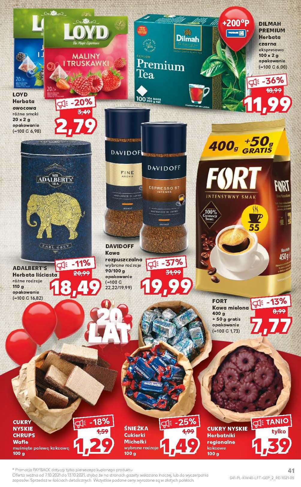 Gazetka promocyjna Kaufland do 13/10/2021 str.41