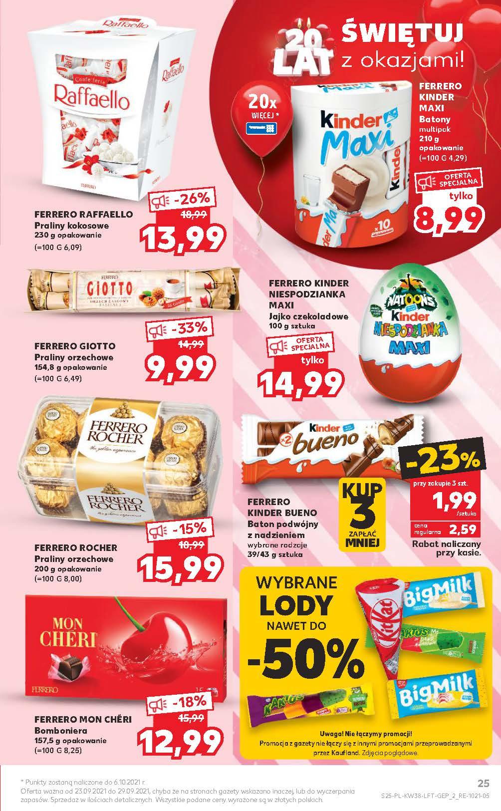 Gazetka promocyjna Kaufland do 29/09/2021 str.25