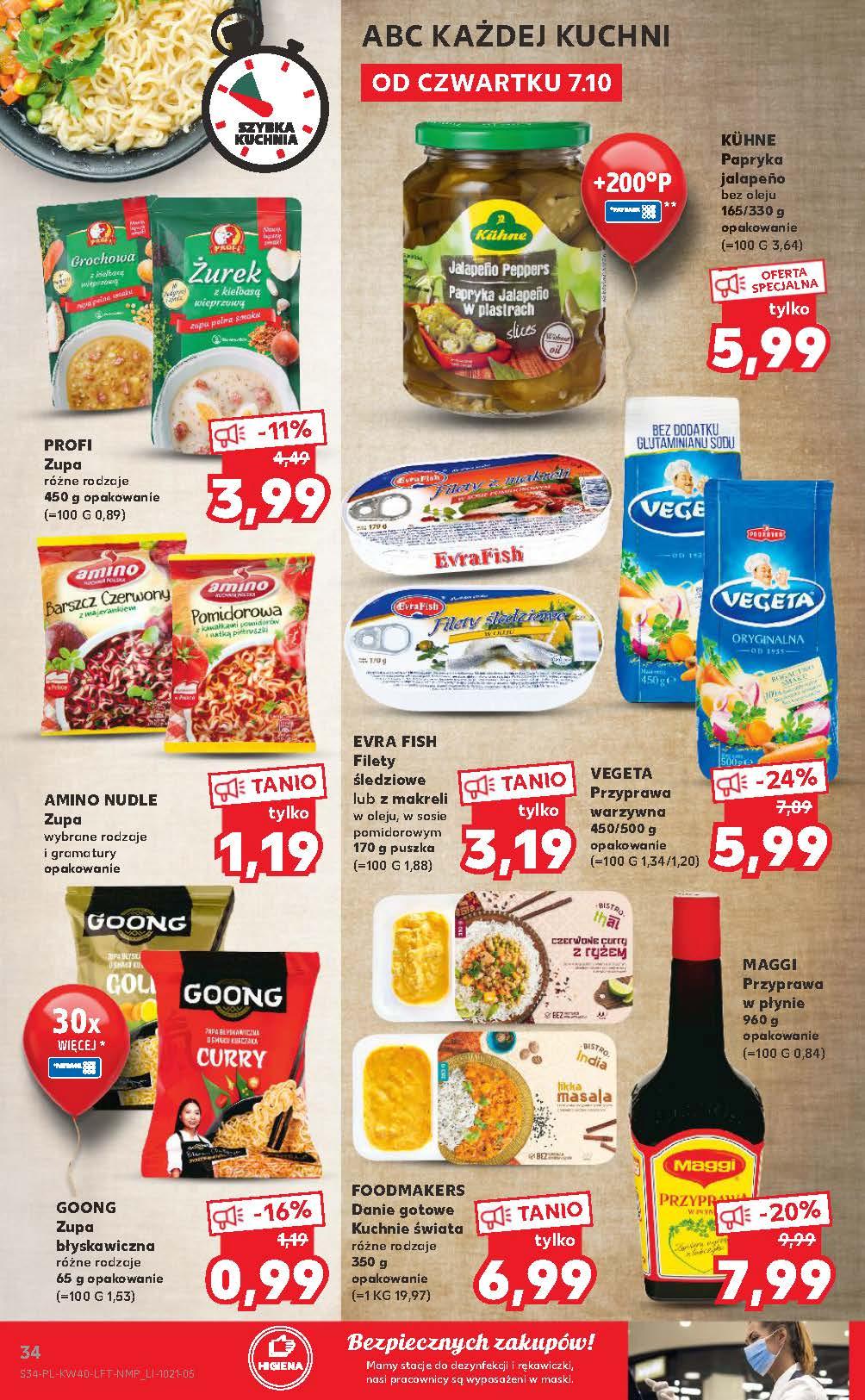 Gazetka promocyjna Kaufland do 13/10/2021 str.34