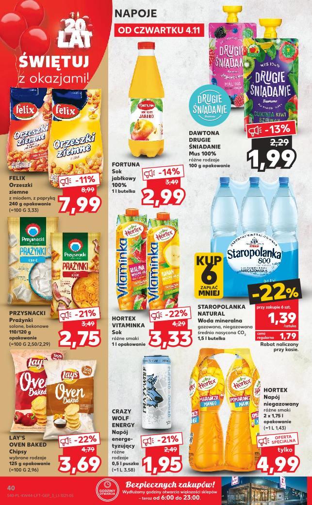 Gazetka promocyjna Kaufland do 09/11/2021 str.40