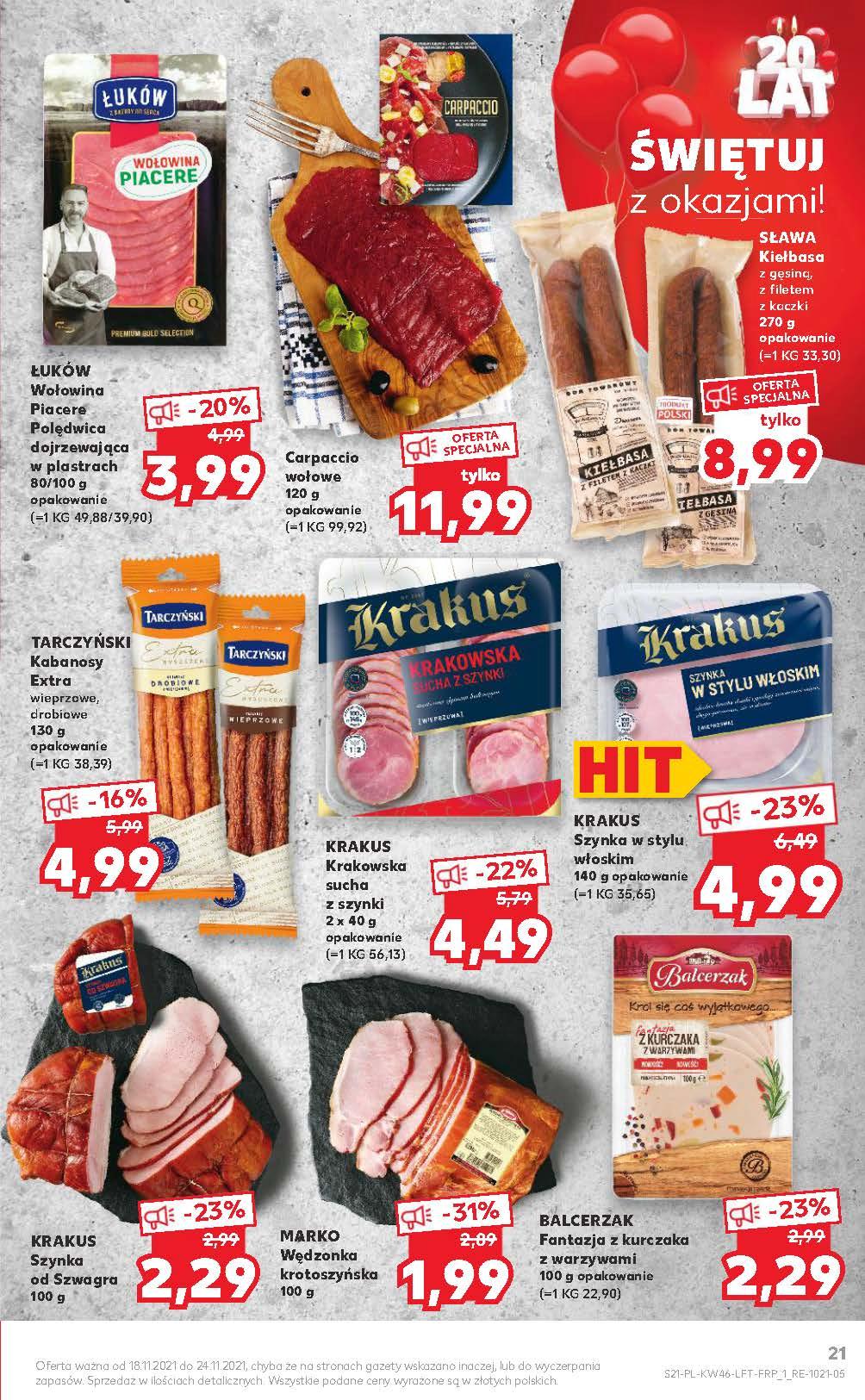 Gazetka promocyjna Kaufland do 24/11/2021 str.15