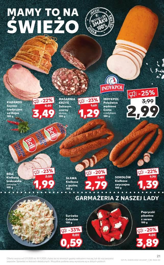 Gazetka promocyjna Kaufland do 10/11/2020 str.21