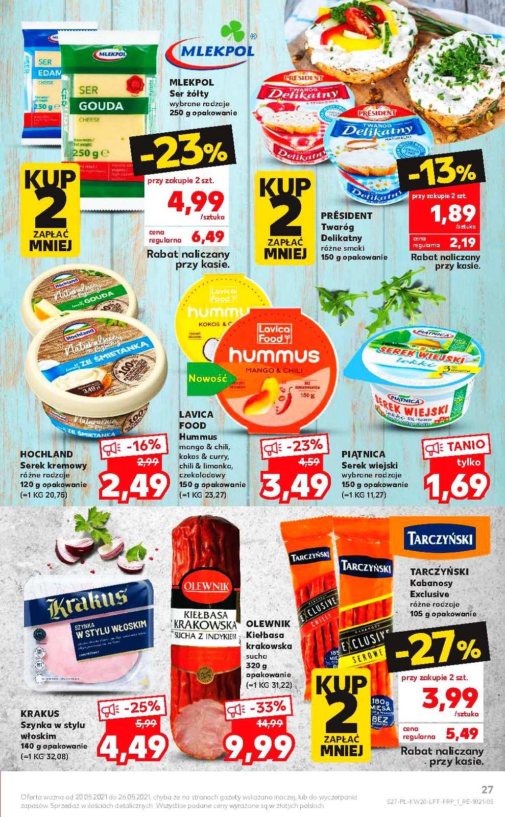 Gazetka promocyjna Kaufland do 26/05/2021 str.27