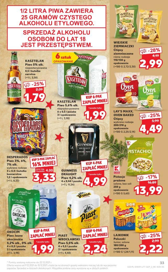 Gazetka promocyjna Kaufland do 15/12/2021 str.33